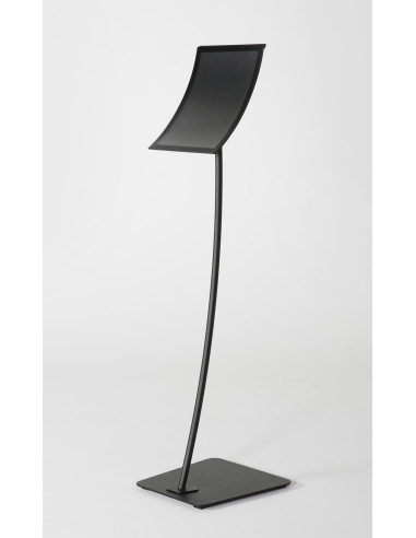 Porte visuel concave 4096 : Porte visuels et porte messages de sol - Afix