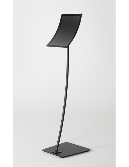 Porte visuel concave 4096 : Porte visuels et porte messages de sol - Afix