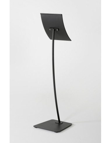 Porte visuel concave 4096 : Porte visuels et porte messages de sol - Afix