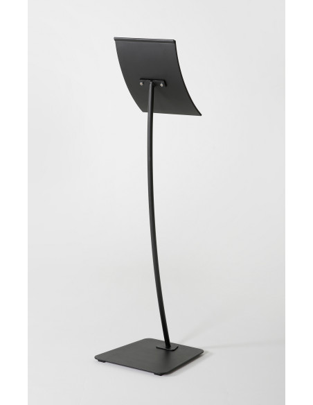 Porte visuel concave 4096 : Porte visuels et porte messages de sol - Afix