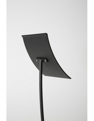 Porte visuel concave 4096 : Porte visuels et porte messages de sol - Afix