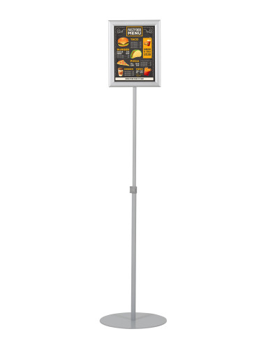 Porte visuel 4093 : Porte visuels et porte messages de sol - Afix