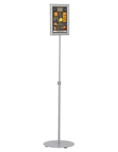 Porte visuel 4093 : Porte visuels et porte messages de sol - Afix