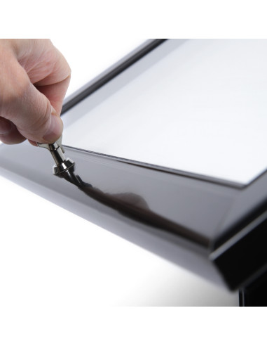 Porte menu 4806 : Porte visuels et porte messages de sol - Afix