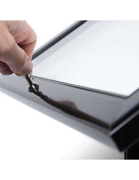 Porte menu 4806 : Porte visuels et porte messages de sol - Afix