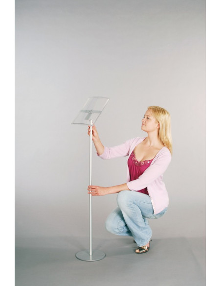 Porte visuel 4022 - Porte visuels et porte messages de sol