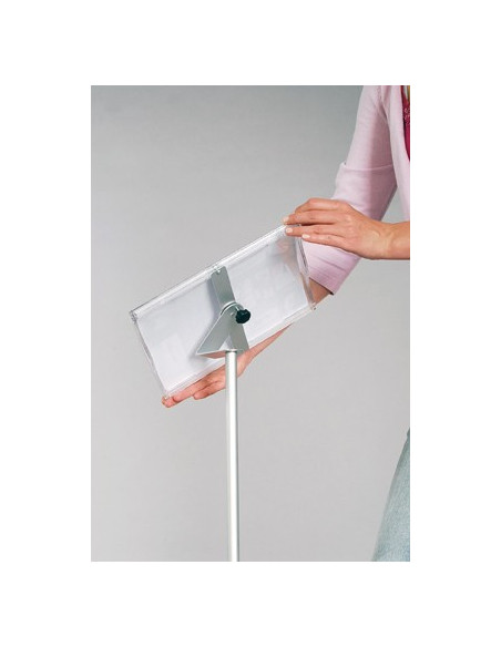 Porte visuel 4022 - Porte visuels et porte messages de sol