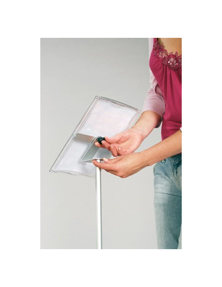 Porte visuel 4022 - Porte visuels et porte messages de sol