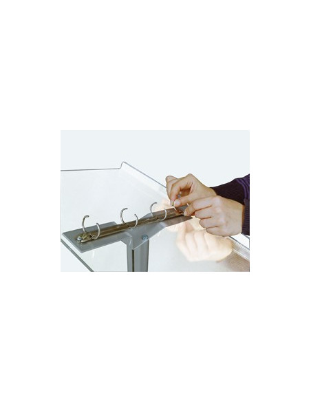 Pupitre 4038 - Porte visuels et porte messages de sol