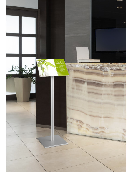 Porte menu 4102 - Porte visuels et porte messages de sol