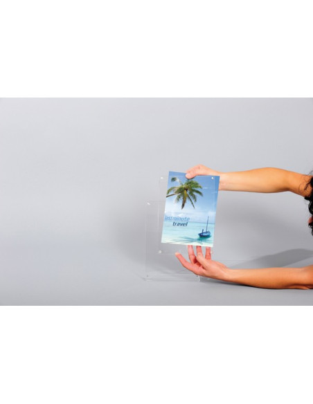 Porte visuel 7001 - PLV de comptoir