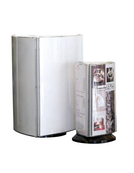 Porte visuel rotatif 4026 - PLV de comptoir