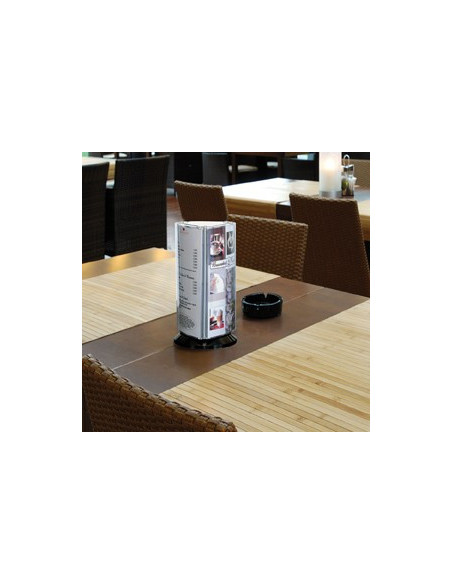 Porte visuel rotatif 4026 - PLV de comptoir